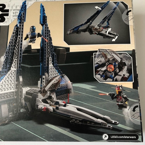Lego 75316 Star Wars Mandalorian Starfighter Set Clone Wars New Factory Sealed - Picture 9 of 10